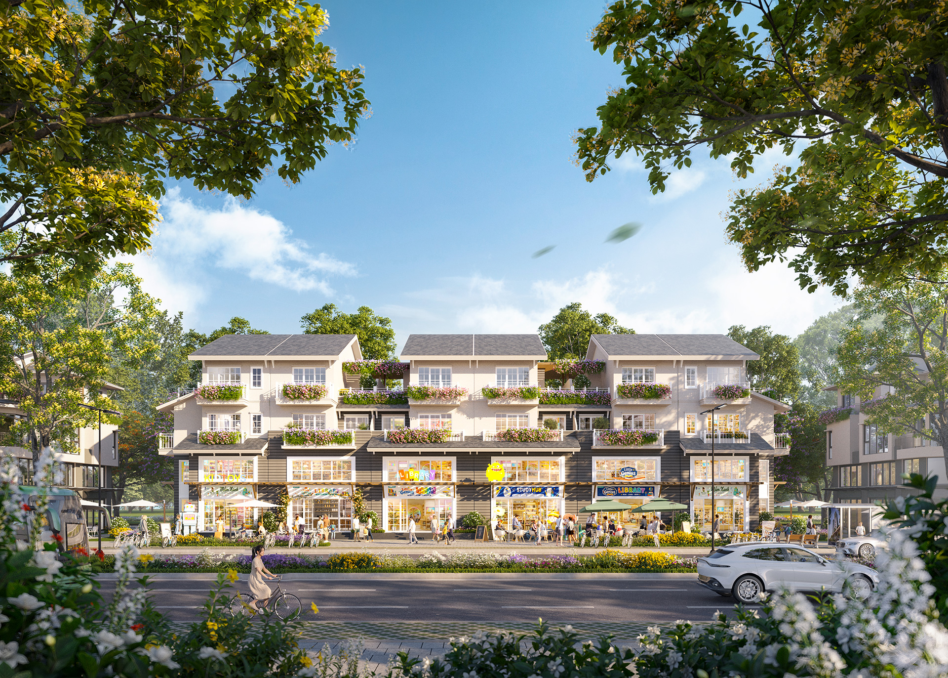 NHÀ PHỐ ĐẠI LỘ
